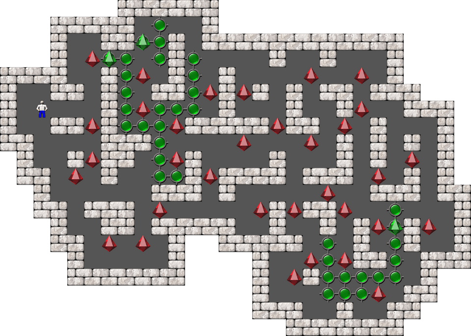 Сокобан Thinking Rabbit Arranged уровень 521